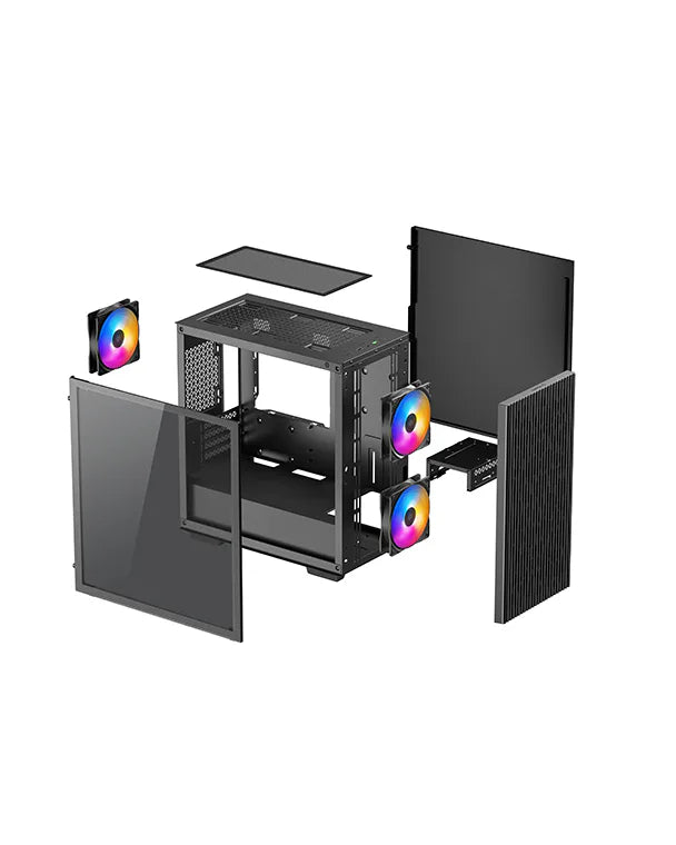 DeepCool MATREXX 40 3FS Micro-ATX Mini-ITX Tower Case