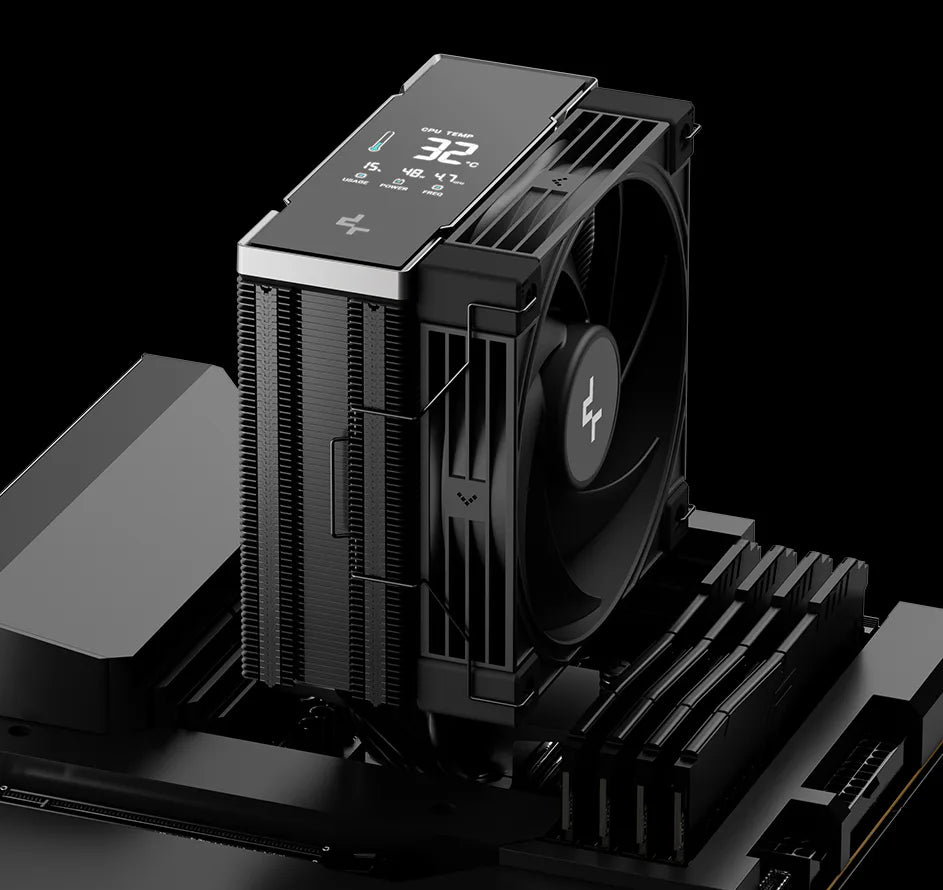 DeepCool AK400 G2 Digital NYX CPU Cooler - 120mm, Black