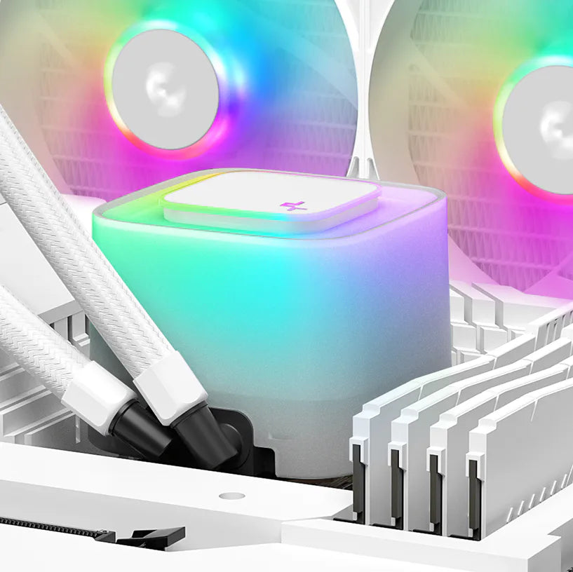 DeepCool LE360 WH V2 White 360mm ARGB Liquid CPU Cooler