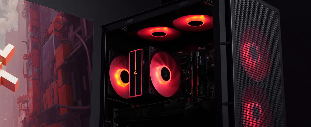 DeepCool AG400 BK ARGB V2 120mm CPU Air Cooler - Black