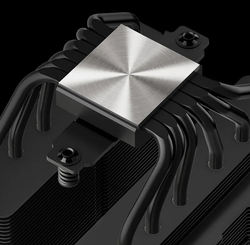 DeepCool AK620 Zero Dark CPU Cooler - Dual Tower, 260W TDP