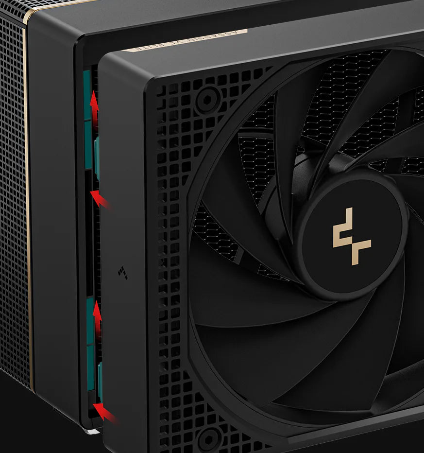 DeepCool ASSASSIN VC ELITE Black CPU Cooler - 300W, 7 Heatpipes