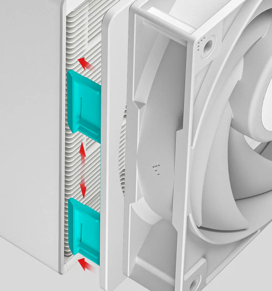 DeepCool ASSASSIN VC ELITE WH Dual-Tower CPU Cooler 300W
