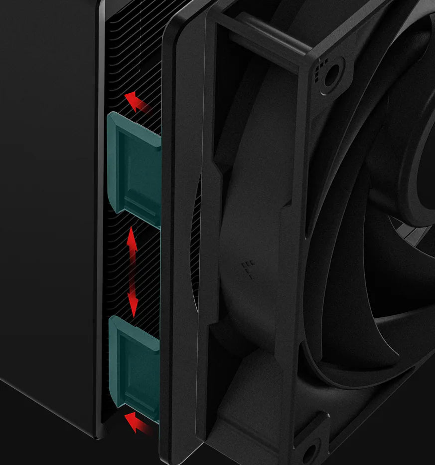 DeepCool ASSASSIN VC ELITE Black CPU Cooler - 300W, 7 Heatpipes
