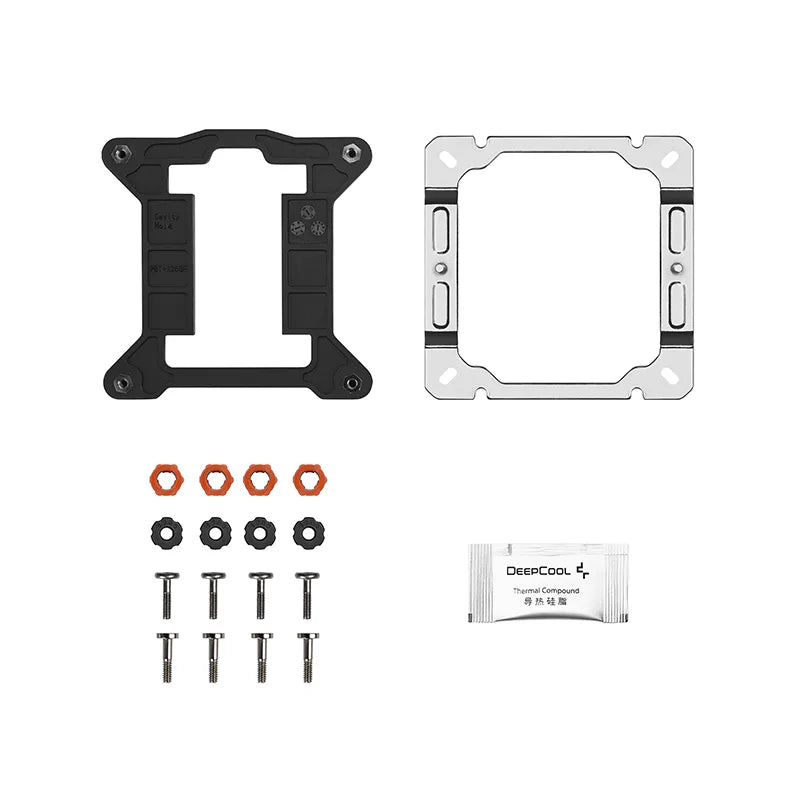 DeepCool AG400 G2 CPU Air Cooler 120mm PWM 4 Heatpipes Black