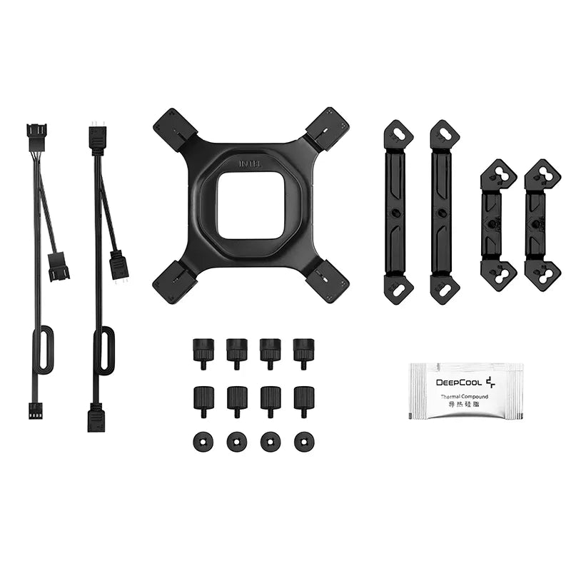 DeepCool AG620 BK ARGB V2 Dual-Tower CPU Cooler 260W
