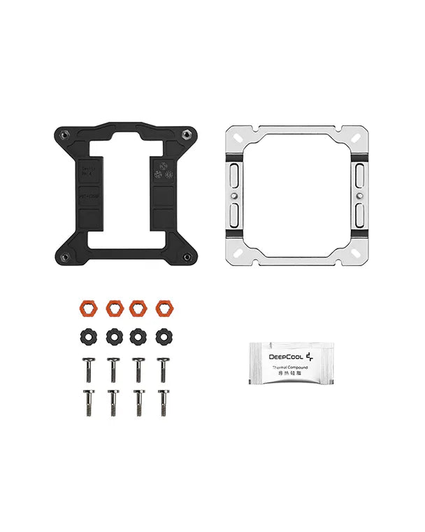 DeepCool AG400 G2 CPU Air Cooler 120mm PWM 4 Heatpipes Black