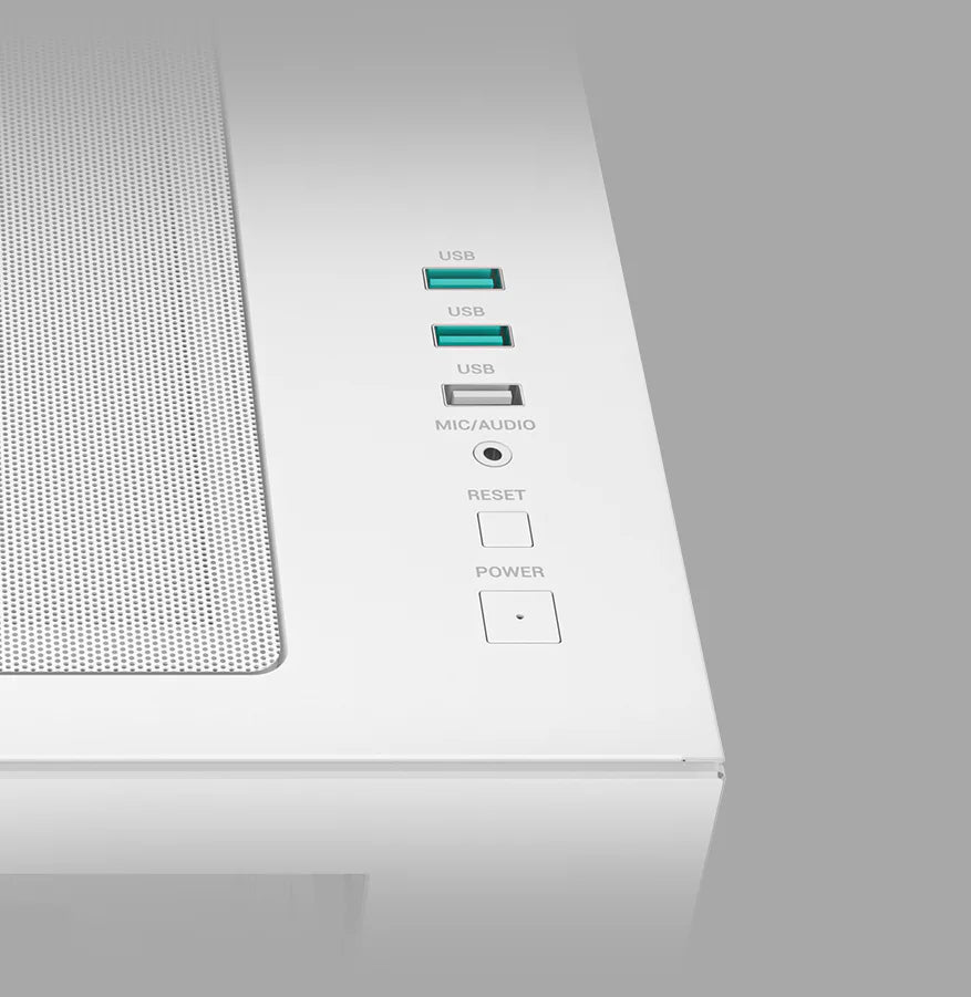 DeepCool CG530 WH White Dual-Chamber ATX Mid-Tower Case