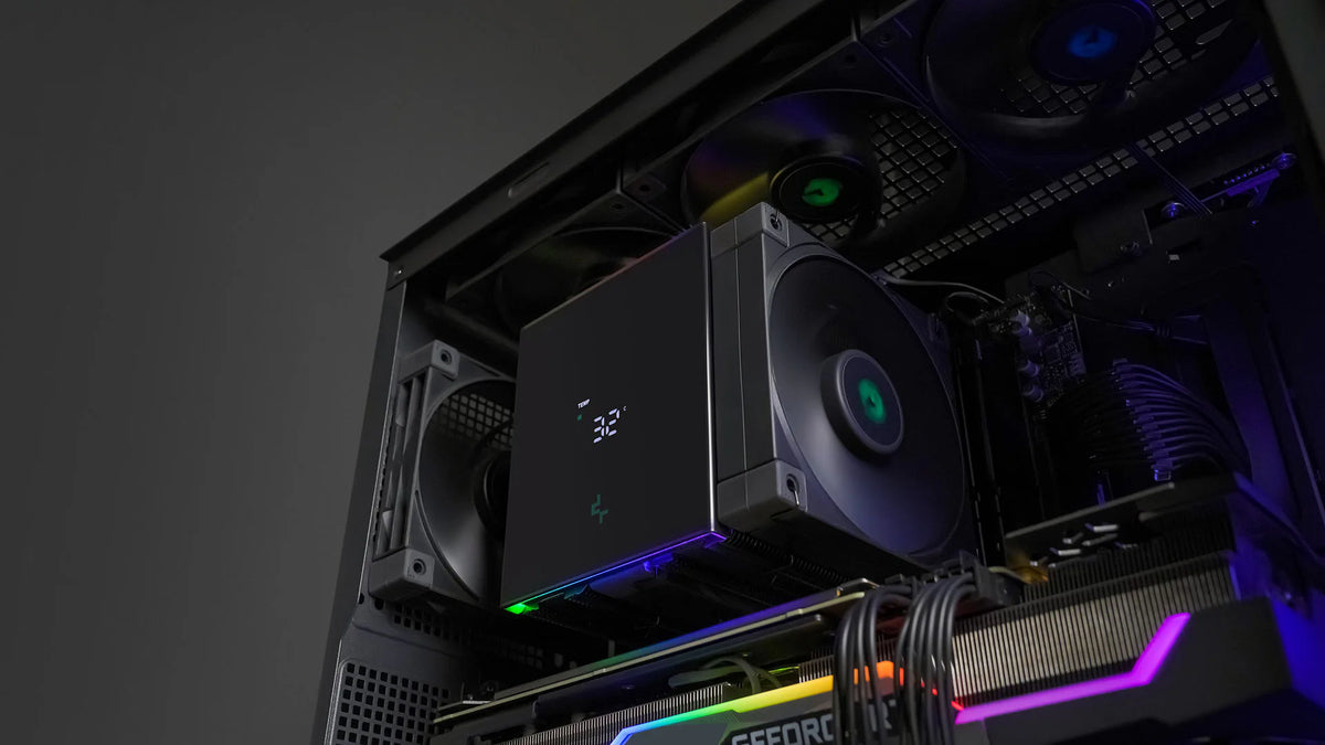 DeepCool AK620 Digital Black CPU Cooler - Dual Tower ARGB