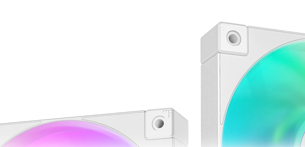 DeepCool FD12 ARGB White 120mm Case Fan 3-Pack