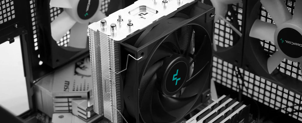 DeepCool GAMMAXX AG400 CPU Cooler - 120mm PWM, 220W TDP