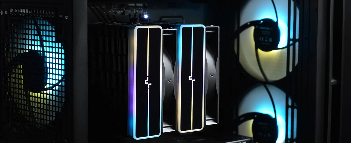 DeepCool AG620 BK ARGB V2 Dual-Tower CPU Cooler 260W