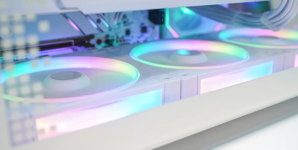 DeepCool FL12 WH 3-Pack 120mm ARGB PWM White Fans