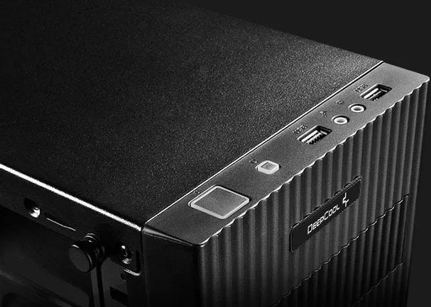 DeepCool MATREXX 30 SI Micro-ATX Mini Tower Case - Black