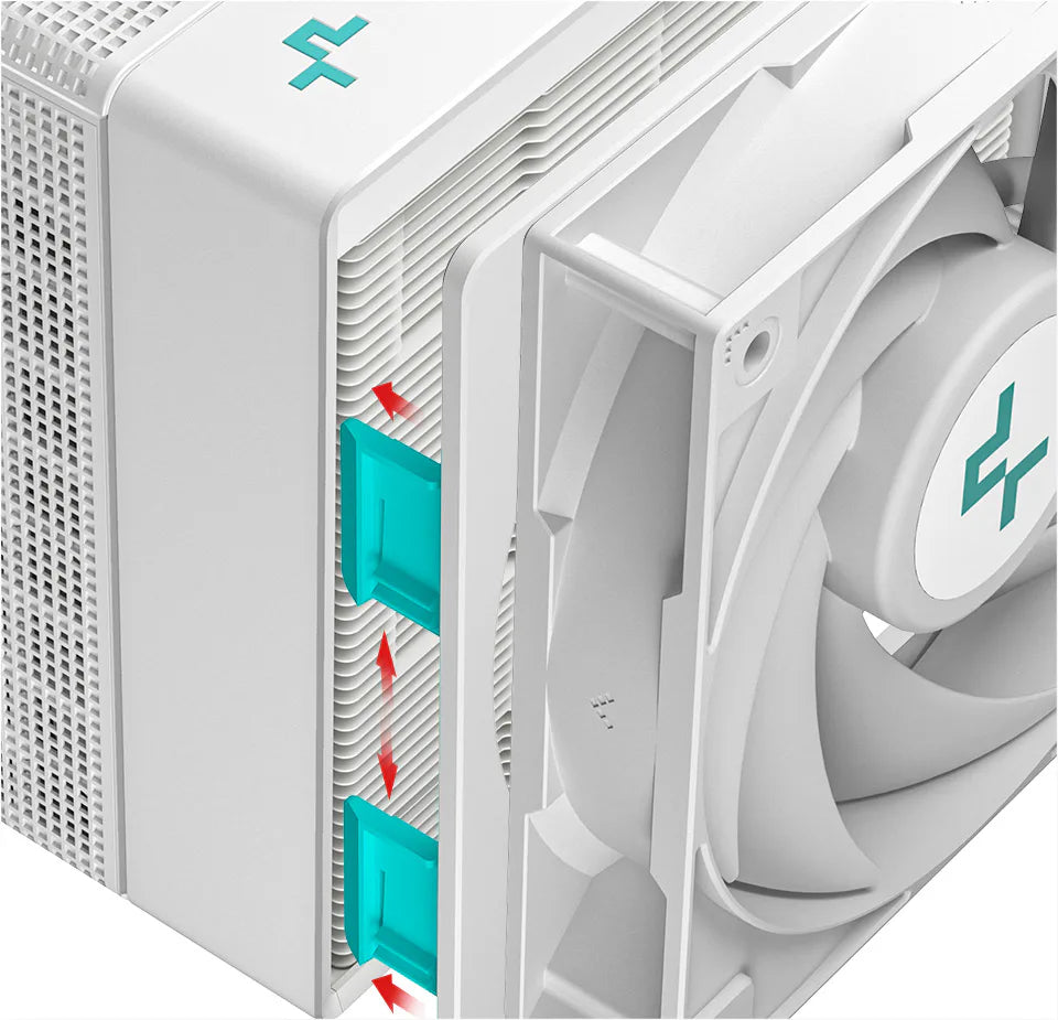DeepCool ASSASSIN IV WH CPU Cooler - 280W TDP, White