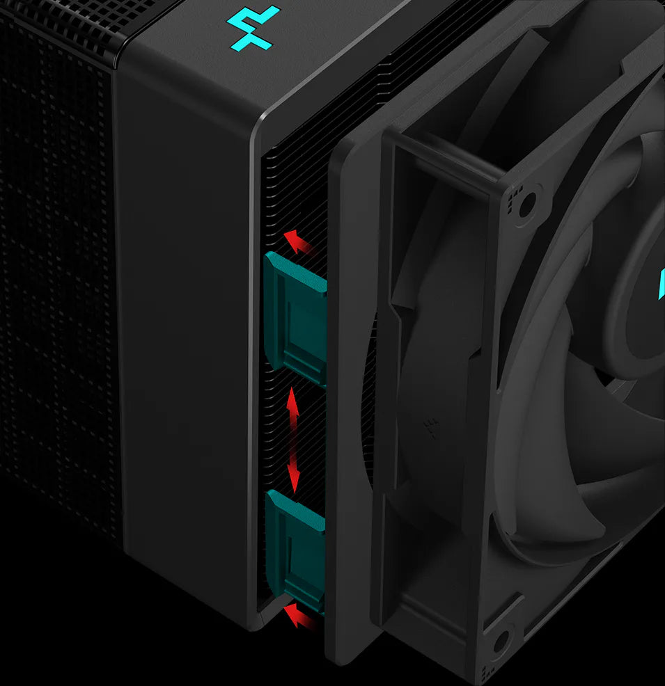 DeepCool Assassin IV VC Vision CPU Air Cooler - 300W TDP