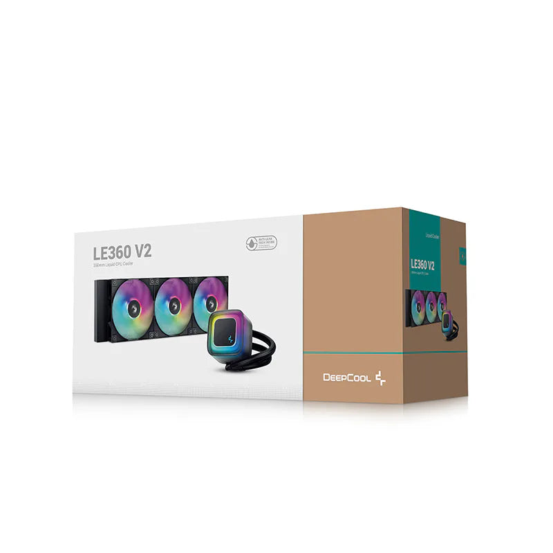 DeepCool LE360 V2 360mm ARGB AIO Liquid CPU Cooler