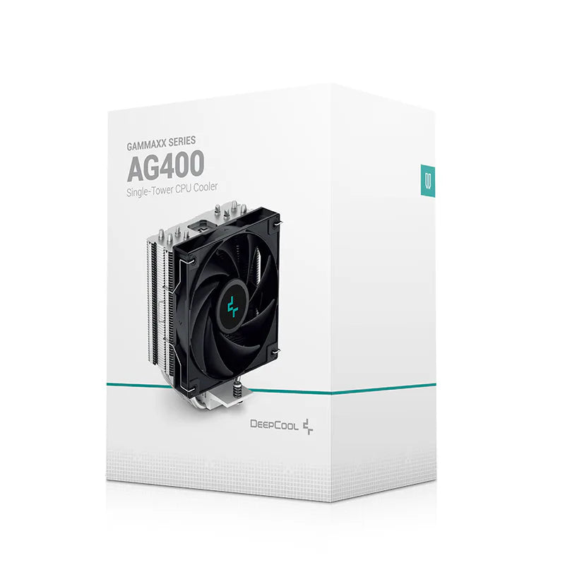 DeepCool GAMMAXX AG400 CPU Cooler - 120mm PWM, 220W TDP