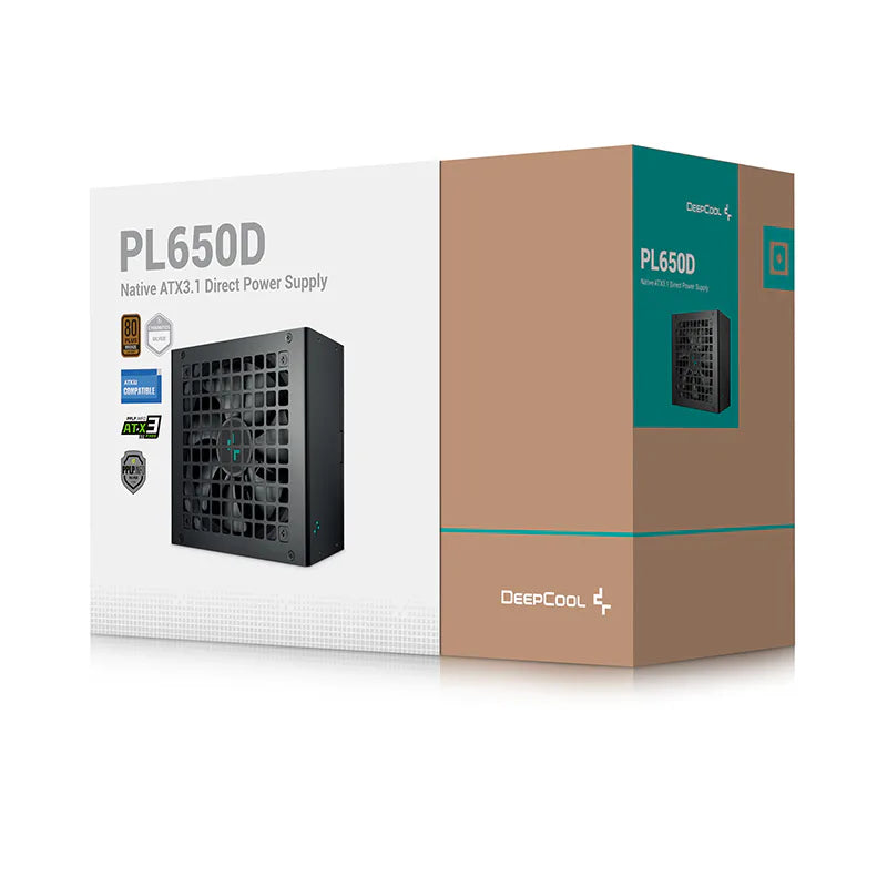 DeepCool PL650D 650W 80 Plus Bronze ATX3.1 PSU