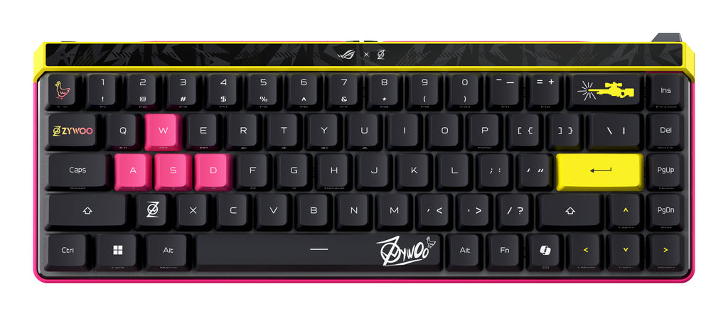 ASUS ROG Falchion Ace HFX ZywOo Edition Keyboard