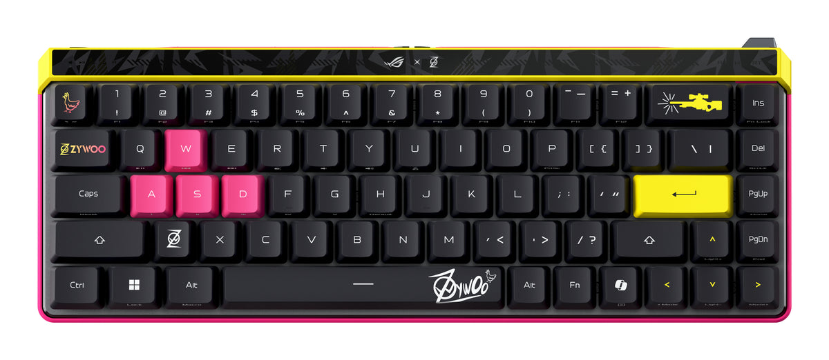 ASUS ROG Falchion Ace HFX ZywOo Edition Keyboard