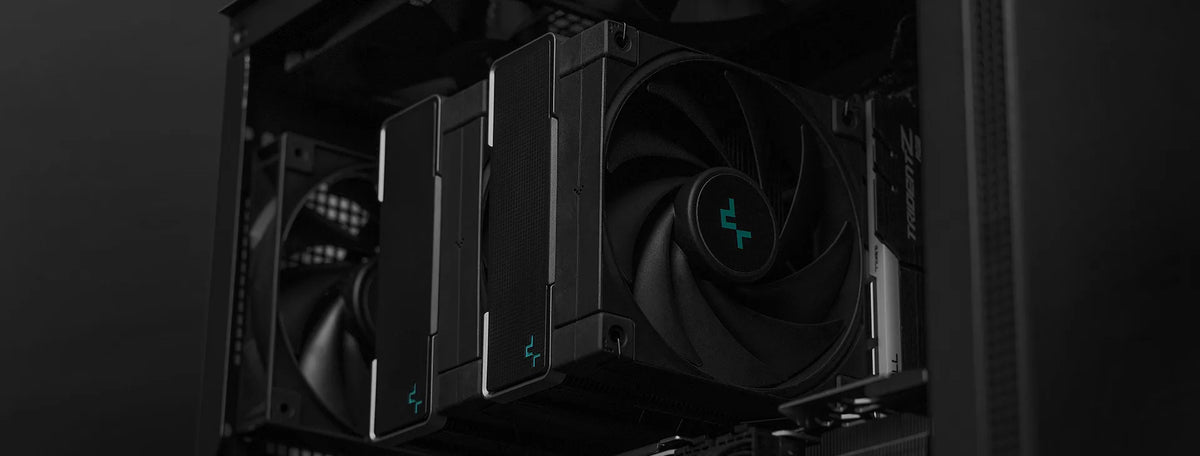 DeepCool AK620 Zero Dark CPU Cooler - Dual Tower, 260W TDP