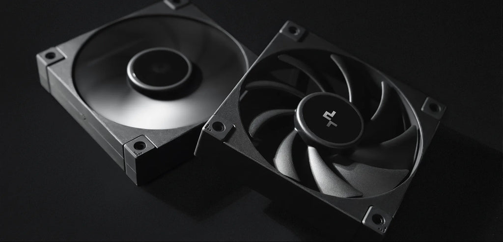 DeepCool FD12 3-Pack 120mm PWM Fan - Black, Hydro Bearing