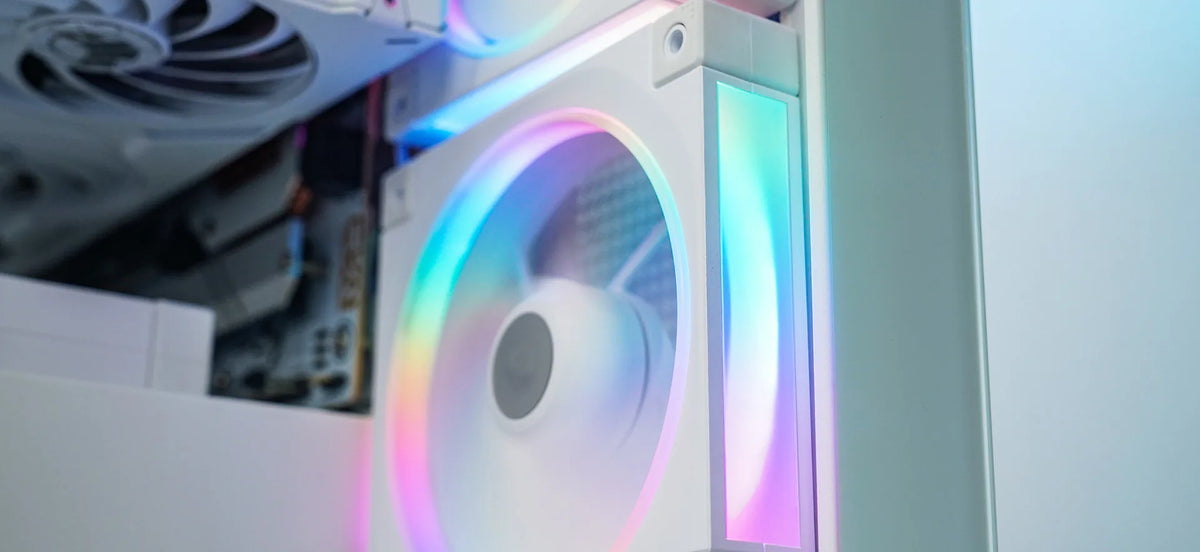 DeepCool FL12R WH 3-Pack 120mm Reverse ARGB PWM Fan - White