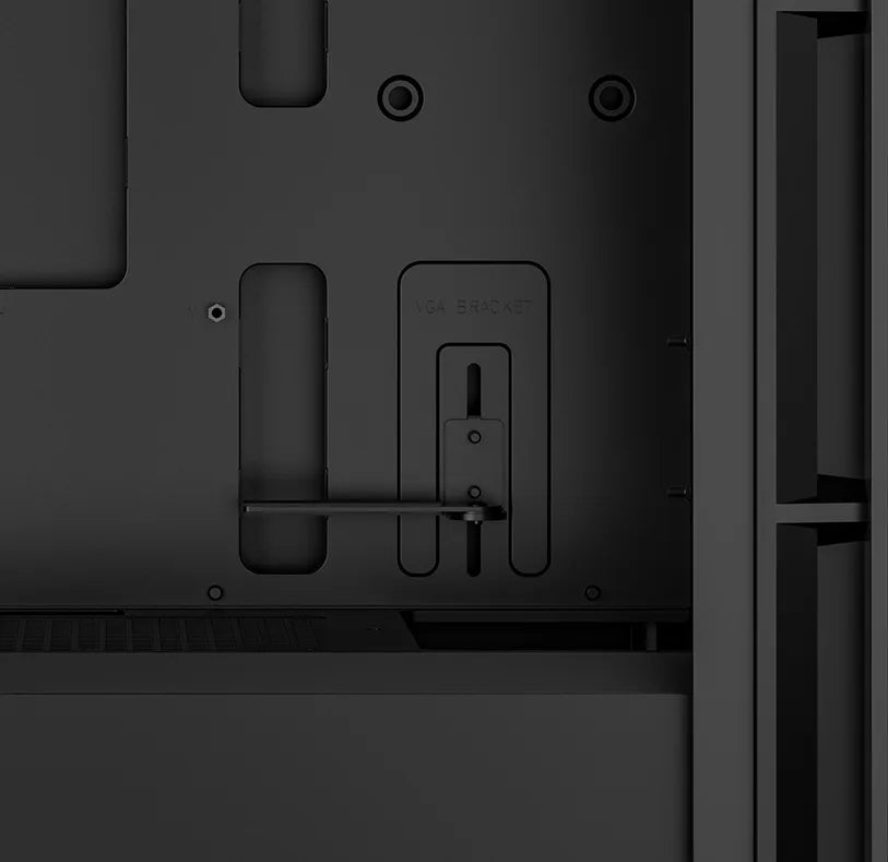 DeepCool CH360 Digital Black mATX Mid Tower Case - ARGB