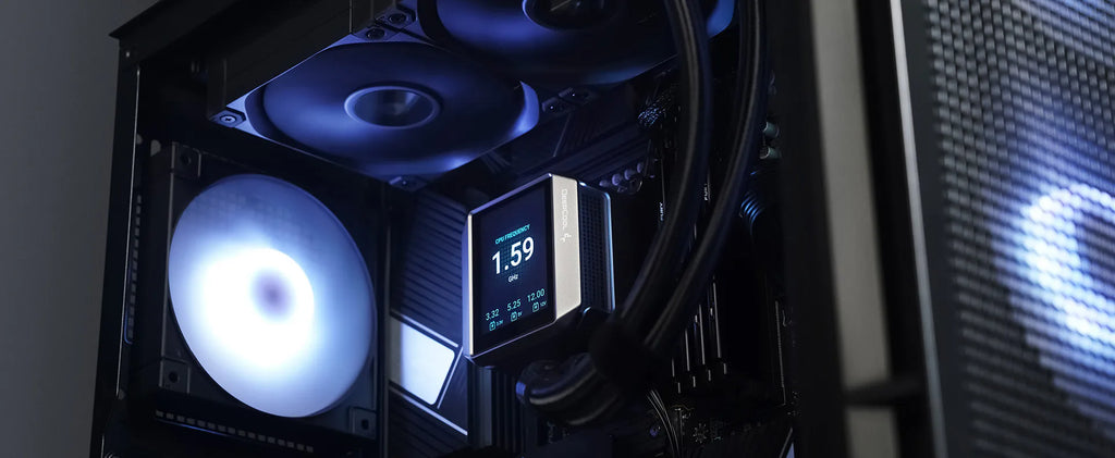 DeepCool MYSTIQUE 240 AIO Liquid Cooler - 2.8" LCD, 240mm