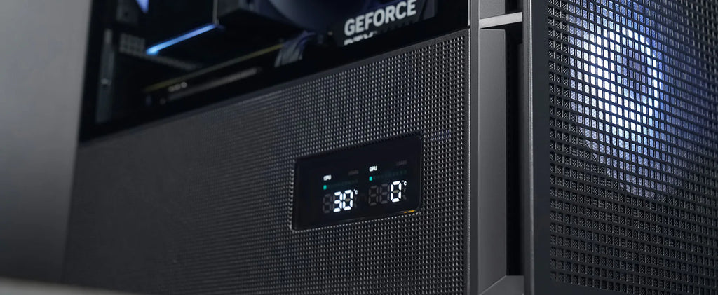 DeepCool CH360 Digital Black mATX Mid Tower Case - ARGB