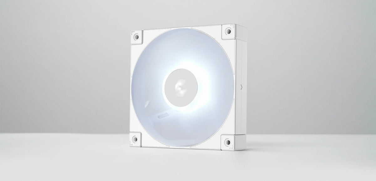 DeepCool FD12 ARGB White 120mm Case Fan 3-Pack