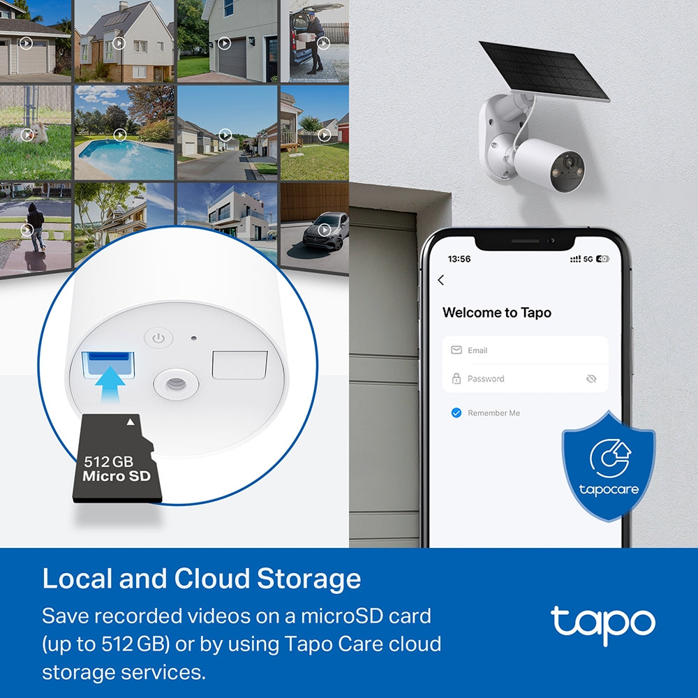 Solar-Powered Security Camera Kit 10