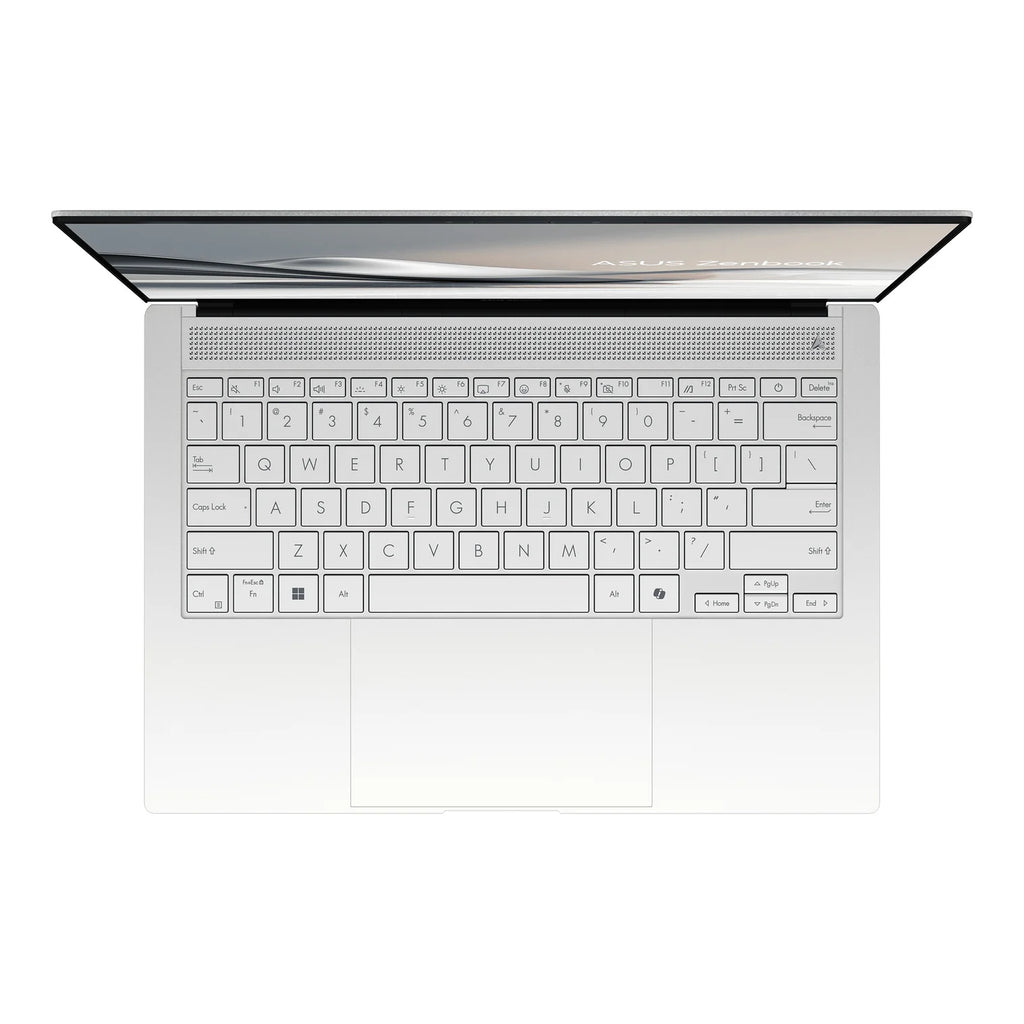 ASUS Zenbook S14 UX5406SA-PZ169W Copilot+ PC Intel Core Ultra 7 258V Laptop 35.6 cm (14") Touchscreen 3K 32 GB LPDDR5x-SDRAM 1 TB SSD Wi-Fi 7 (802.11be) Windows 11 Home White