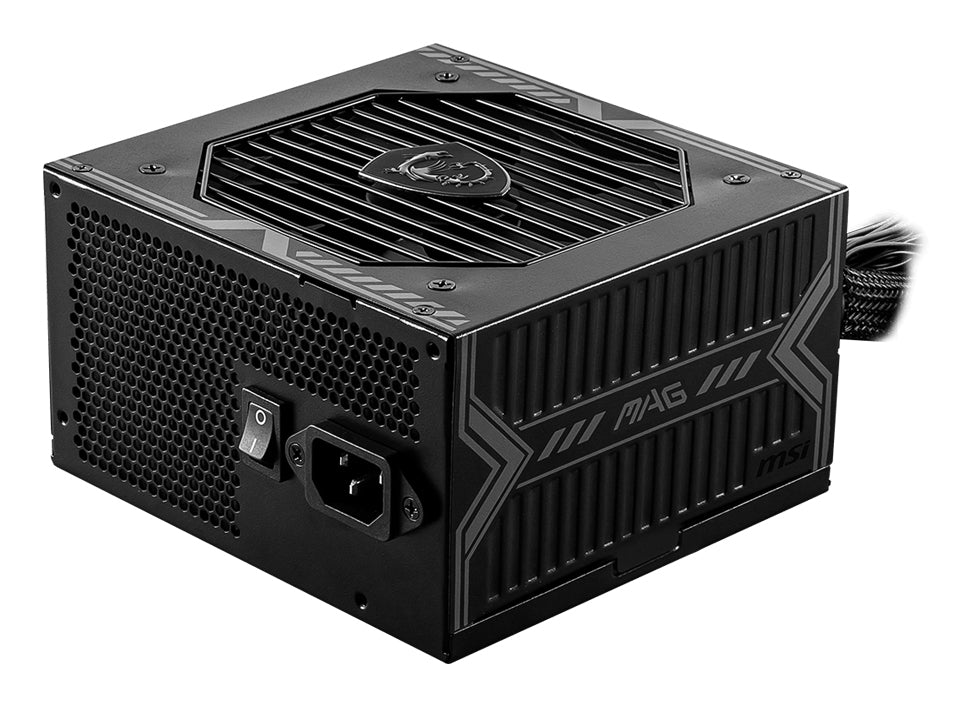 MSI MAG A550BN 550W PSU - 80 Plus Bronze, Non-Modular