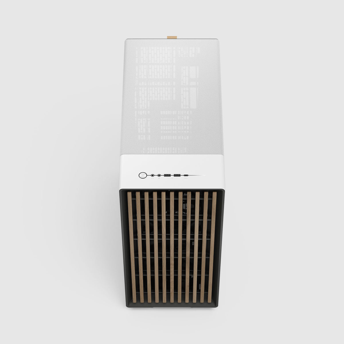 Fractal Design North XL Chalk White TG Clear E-ATX PC Case