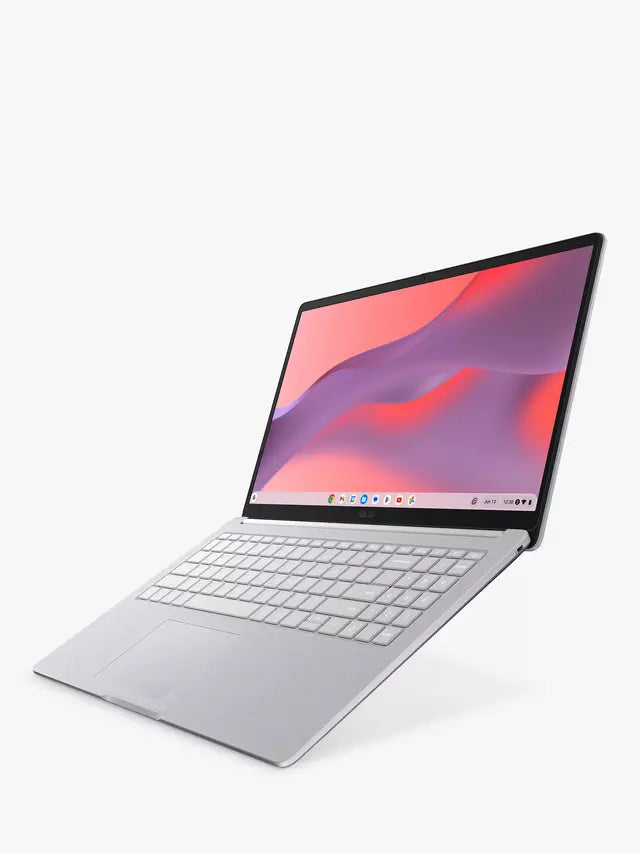 Product image 4 of 11, which shows ASUS Chromebook CX15 Laptop, Intel N50 Processor, 4GB RAM, 64GB eMMC, 15.6” Full HD, Grey