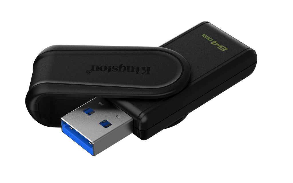 Kingston DataTraveler Exodia S 64GB USB 3.2 Gen 1 - Black