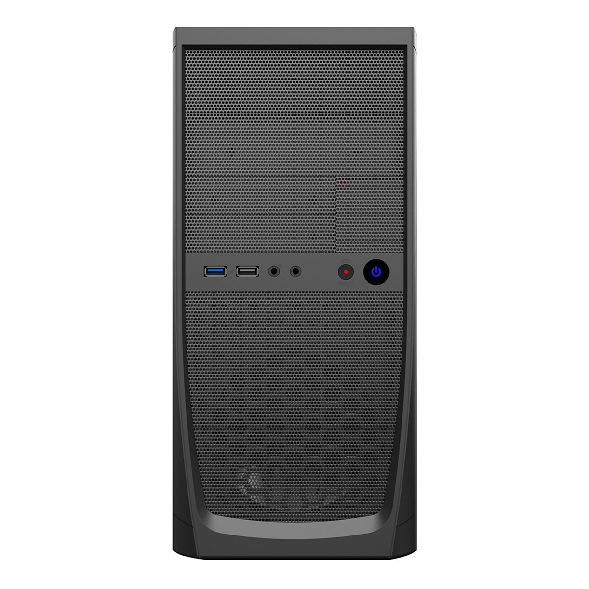 CiT Elite Micro Tower Black PC Case with 500W PSU