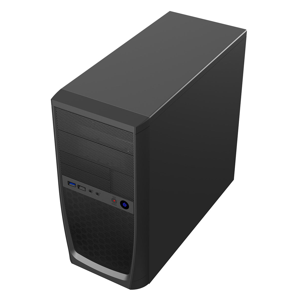 CiT Elite Micro Tower Black PC Case with 500W PSU