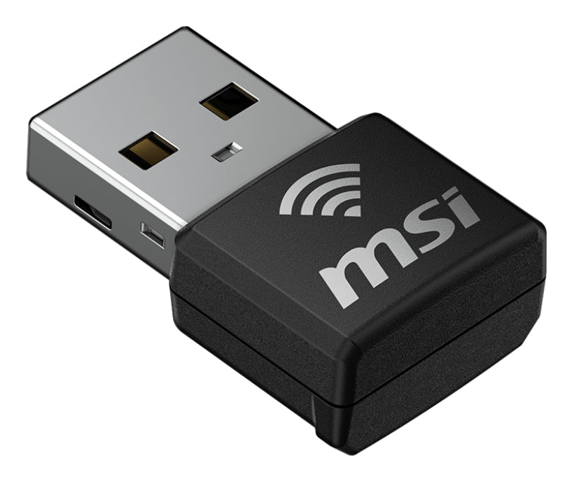 MSI AX1800 Nano WiFi 6 USB Adapter - Dual Band 1800Mbps
