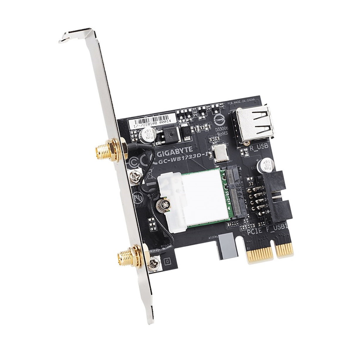 Gigabyte GC-WB1733D-I AC1733 Dual Band PCIe WiFi Bluetooth 5 – view 2