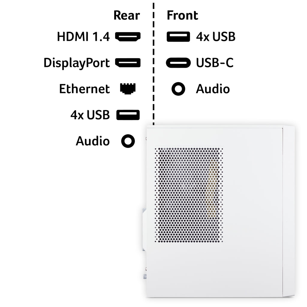 Acer Aspire TC-102 Desktop PC i7-14700 8GB 512GB SSD White
