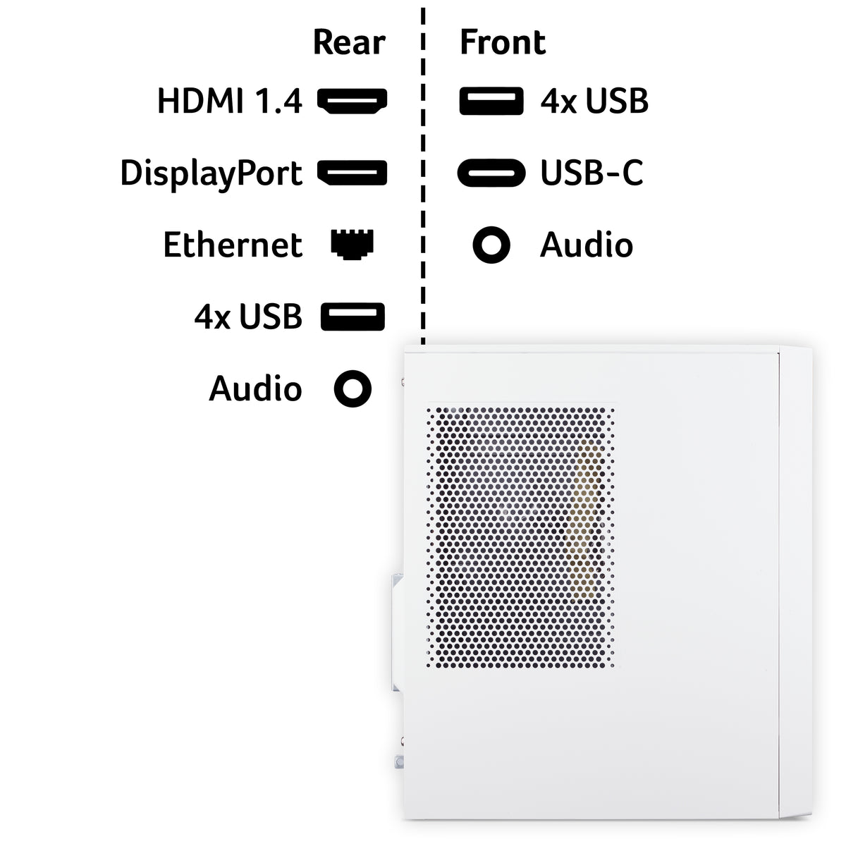 Acer Aspire TC-102 Desktop PC i7-14700 8GB 512GB SSD White