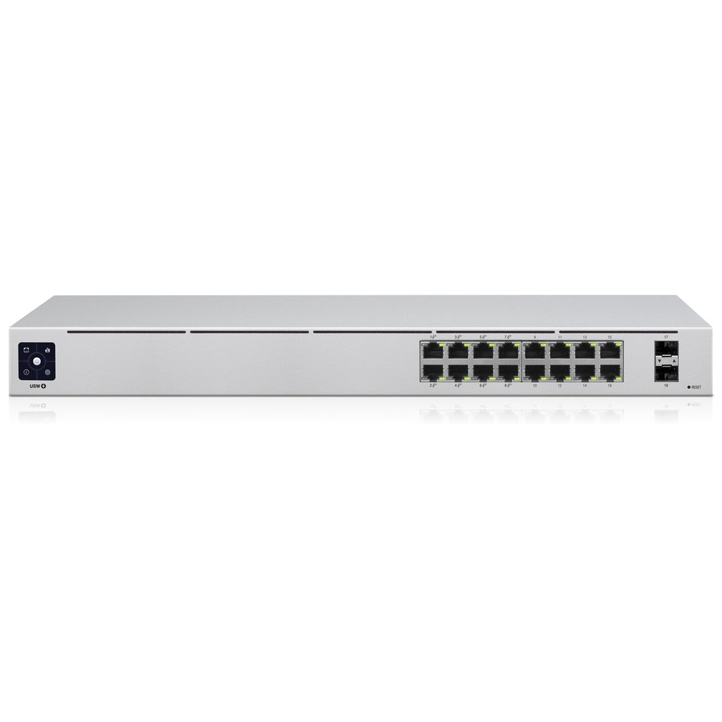 Ubiquiti USW-16-POE UniFi 16-Port PoE+ Gigabit Switch – view 3