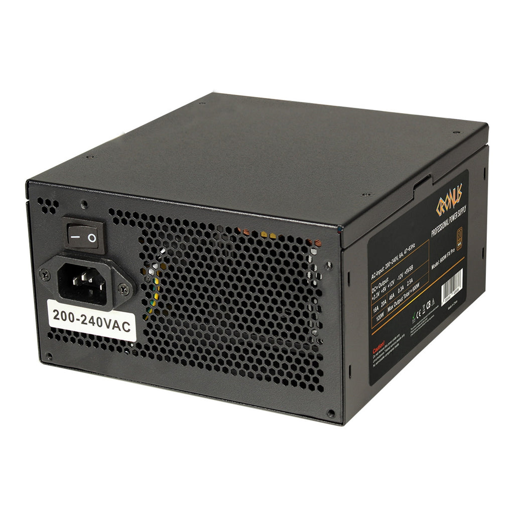 Cronus FX PRO 600W 80 PLUS Bronze Non-Modular PSU - CRONUS-600ATV – view 4