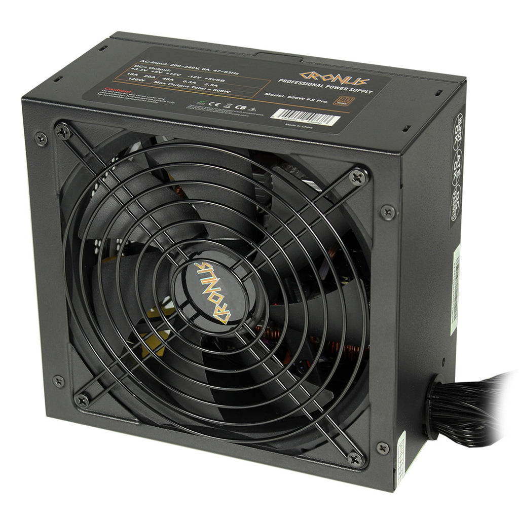 Cronus FX PRO 600W 80 PLUS Bronze Non-Modular PSU - CRONUS-600ATV – view 7