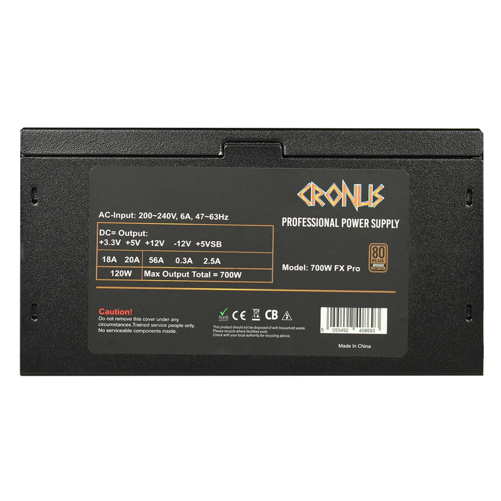 Cronus 700ATV FX Pro 700W PSU - 80 Plus Bronze, Non Modular – view 8