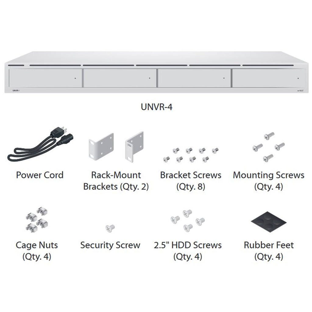 Ubiquiti UNVR UniFi Protect 4-Bay Network Video Recorder – view 4