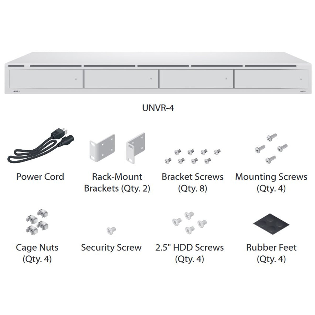 Ubiquiti UNVR UniFi Protect 4-Bay Network Video Recorder – view 4